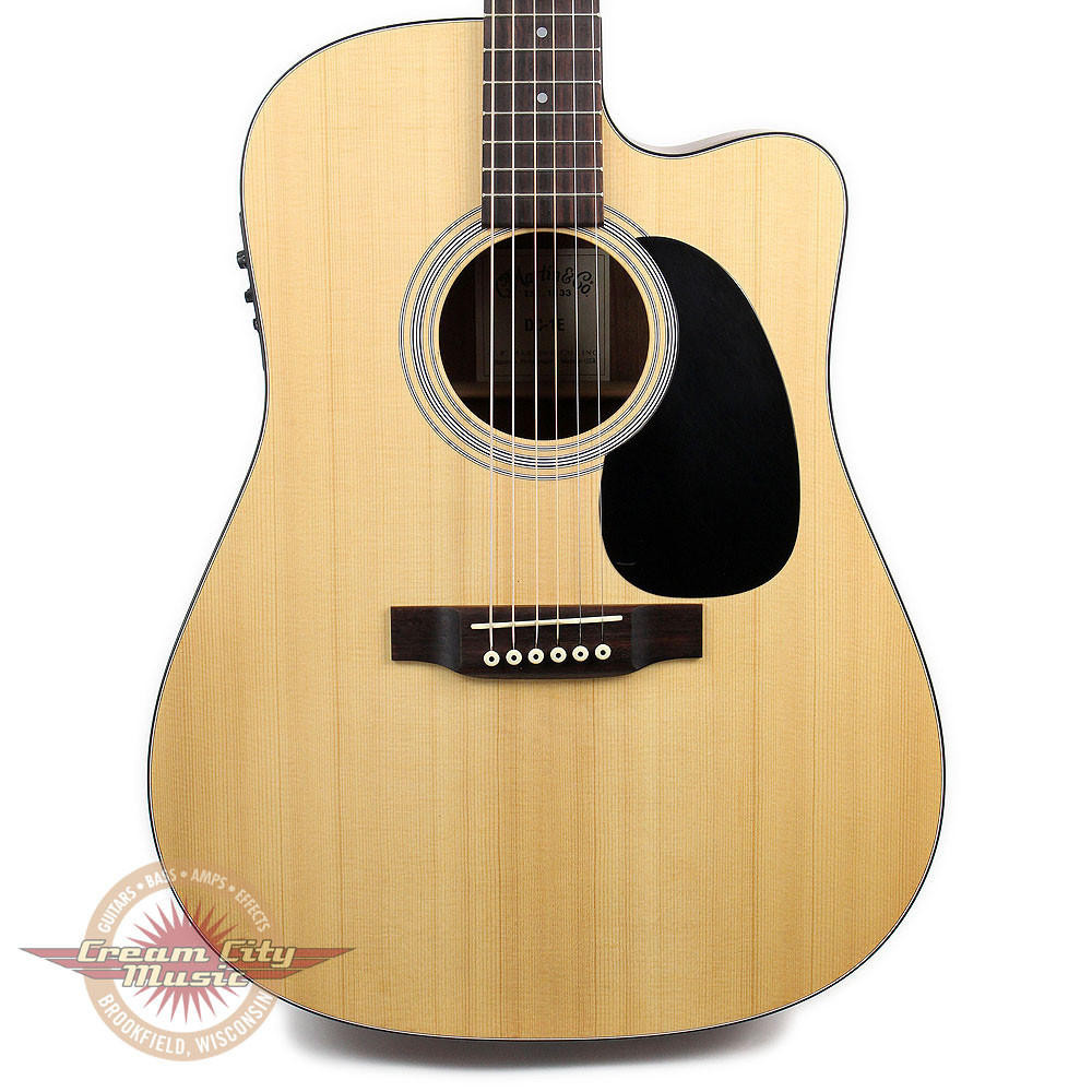 Used Martin DC1E Dreadnought Acoustic Electric Guitar Natural 