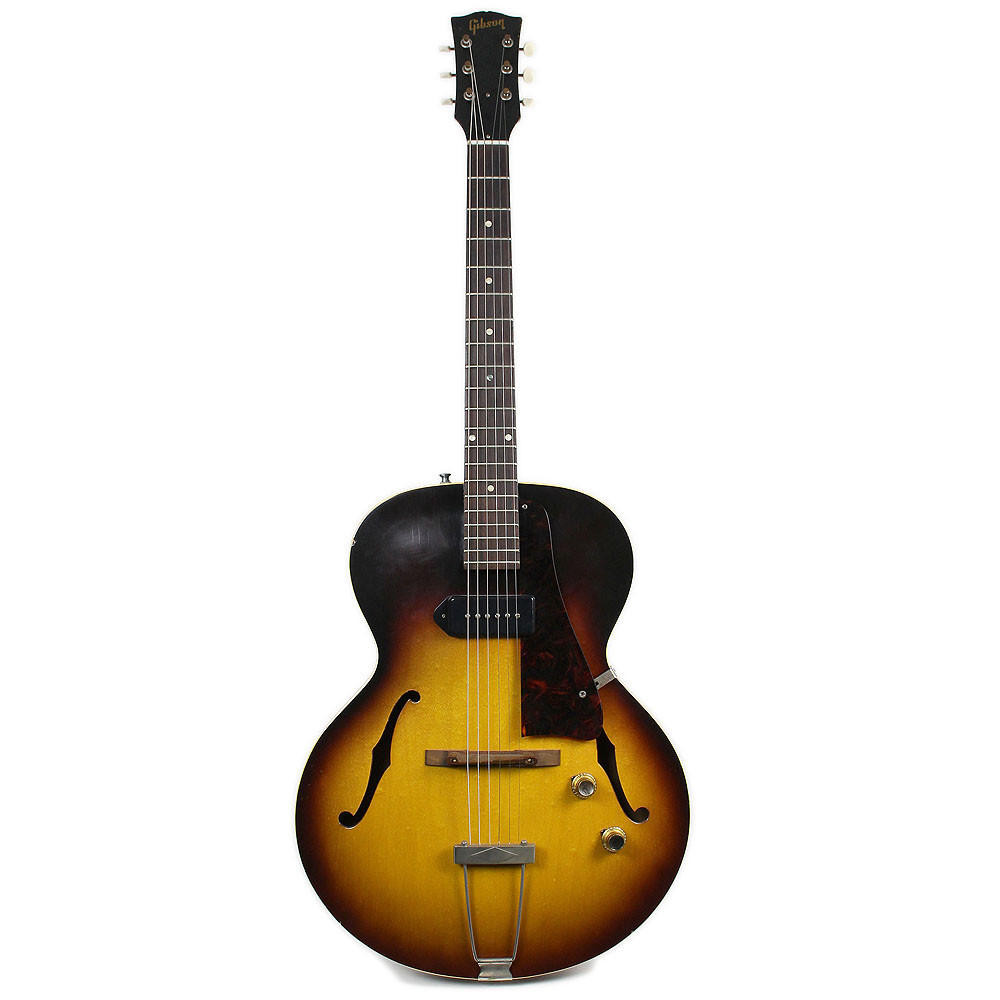 Vintage 1962 Gibson ES-125T Hollowbody Electric Guitar Sunburst