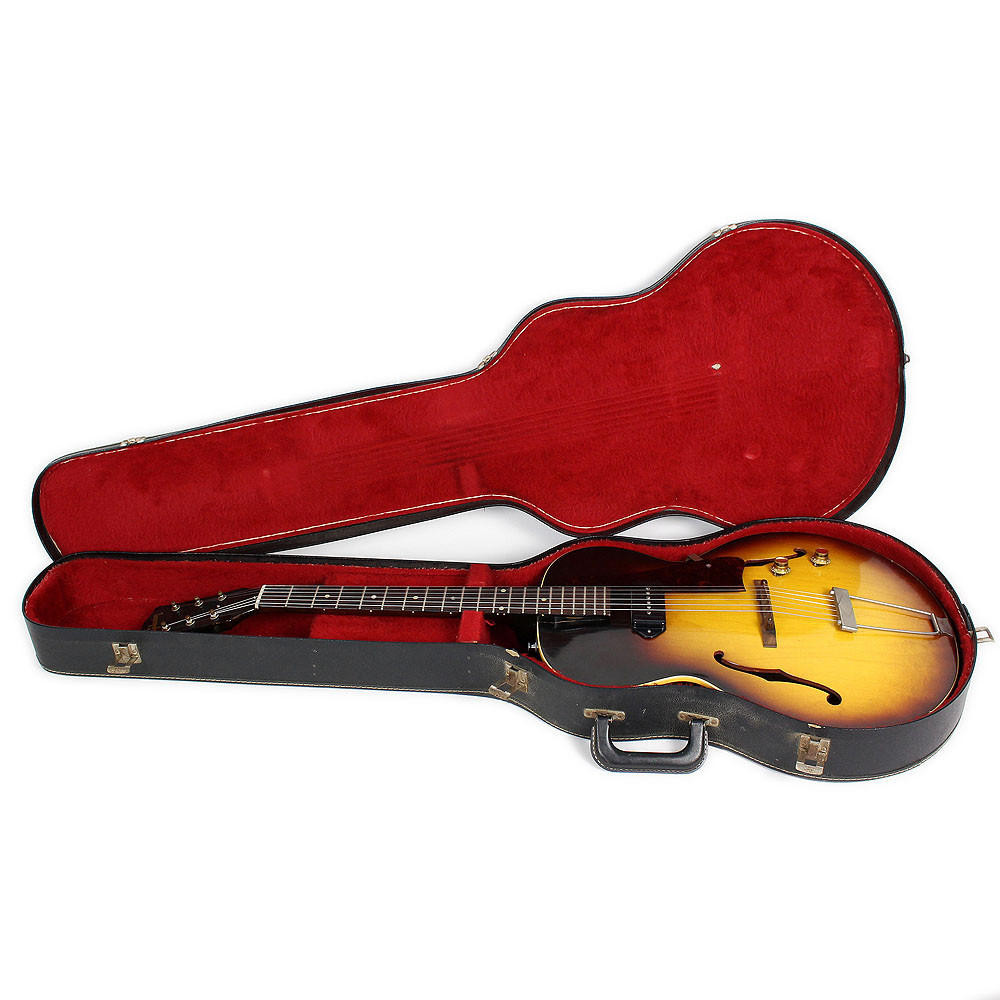 Vintage 1962 Gibson ES-125T Hollowbody Electric Guitar Sunburst