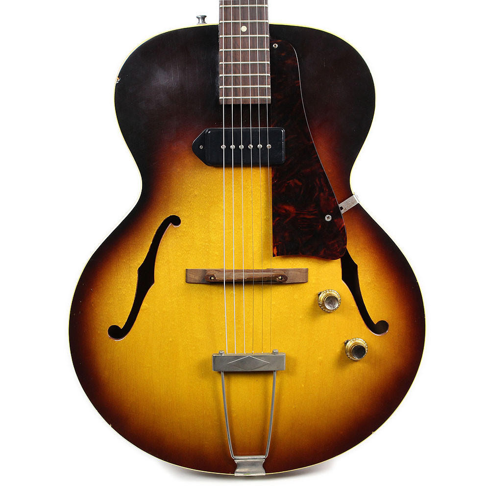Vintage 1962 Gibson ES-125T Hollowbody Electric Guitar Sunburst