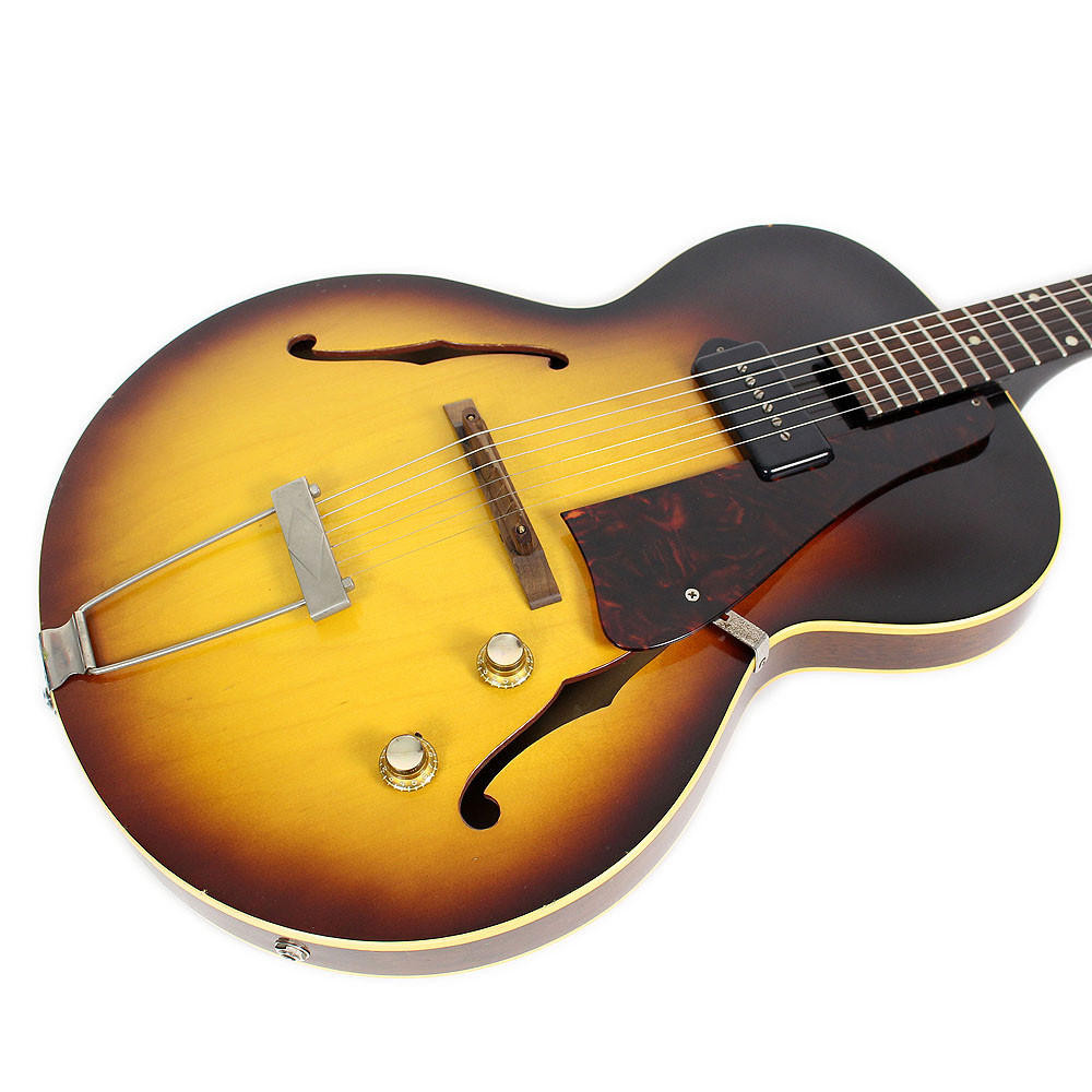 Vintage 1962 Gibson ES-125T Hollowbody Electric Guitar Sunburst