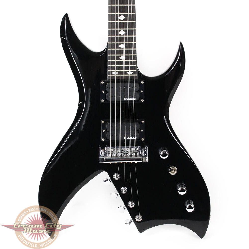 Used BC Rich Bich 10-String Electric Guitar Black | Cream City Music