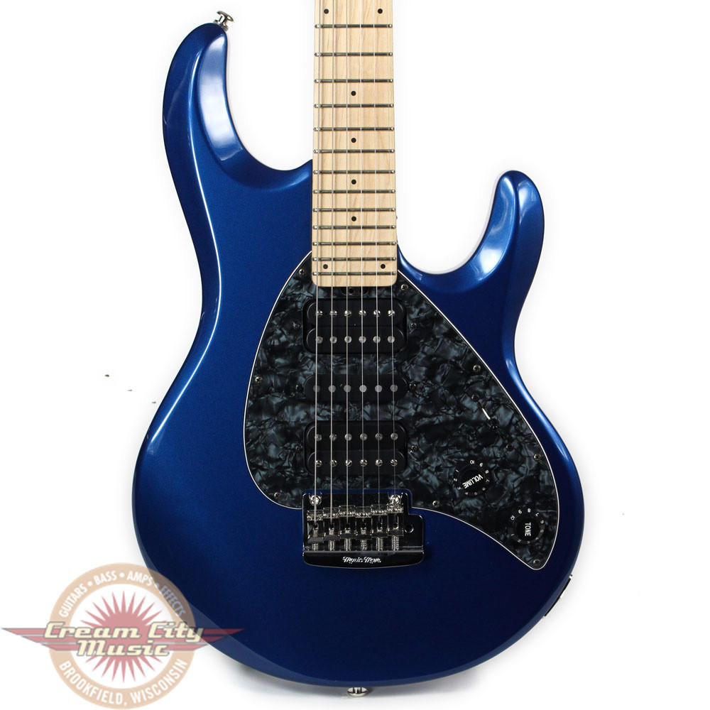 Ernie Ball Music Man Silhouette エレキギタ Used Ernie Ball Music Man Silhouette Electric Guitar Blue Pearl