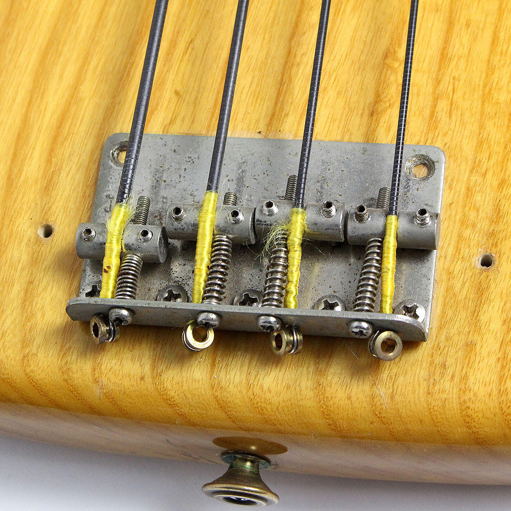 Vintage 1974 Fender Fretless Precision Bass Natural Finish | Cream