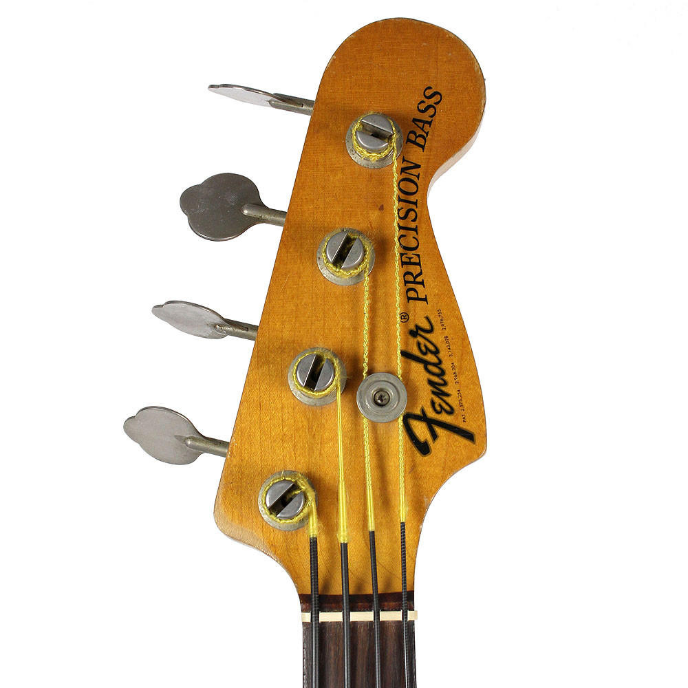 Vintage 1974 Fender Fretless Precision Bass Natural Finish | Cream