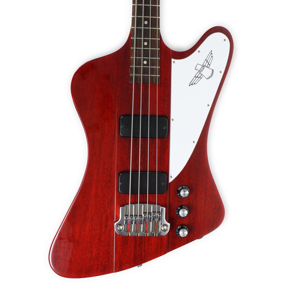 Used Gibson Thunderbird IV Electric Bass Guitar Translucent Red