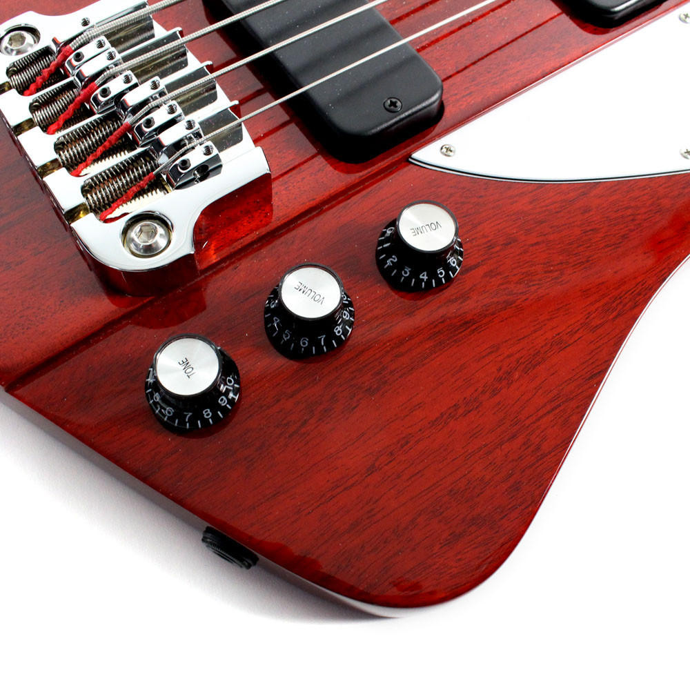 Used Gibson Thunderbird IV Electric Bass Guitar Translucent Red