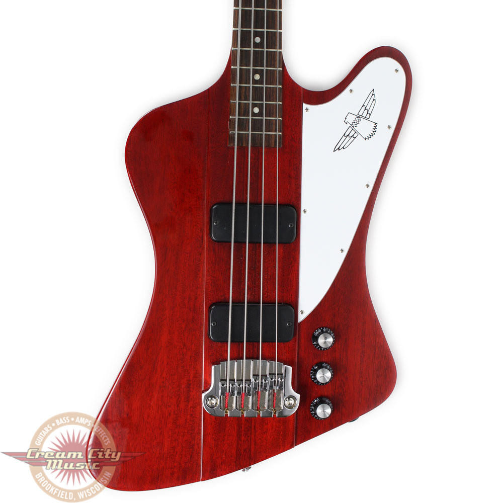 Used Gibson Thunderbird IV Electric Bass Guitar Translucent Red