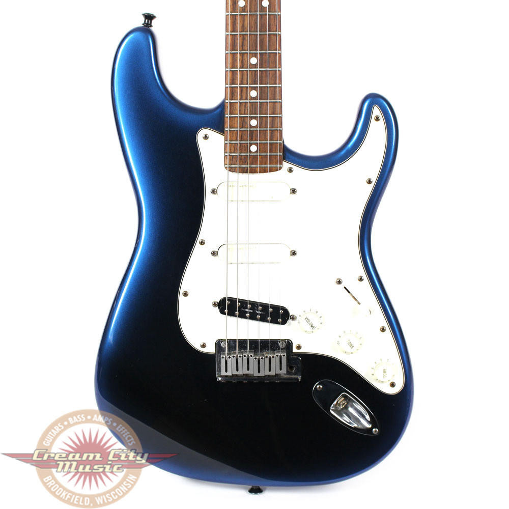 1995 Fender Strat Plus Stratocaster Electric Guitar Blue Pearl