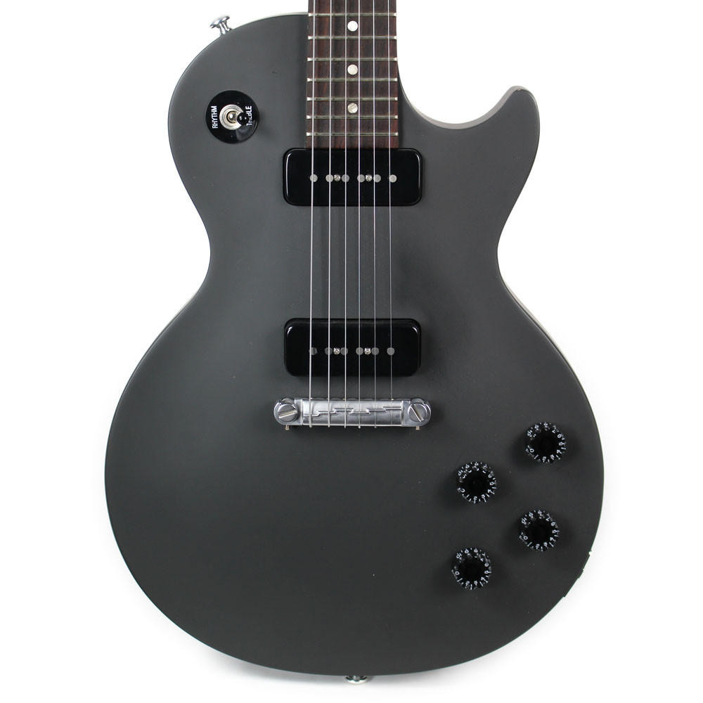 Gibson Les Paul 2014 グレー120周年記念モデル 2014 Gibson Les Paul Melody Maker Satin Charcoal | Cream City Music