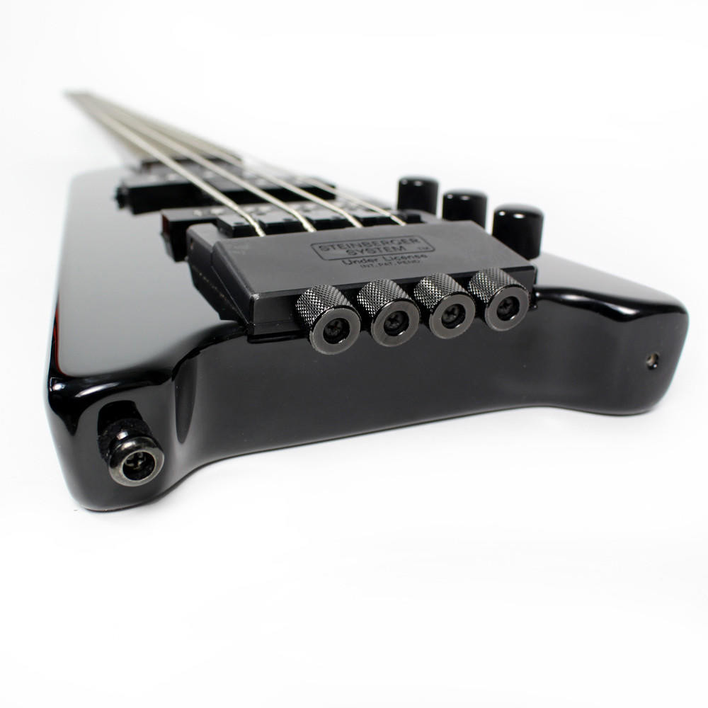 Used Hohner B2B Headless Electric Bass Guitar in Black | Cream