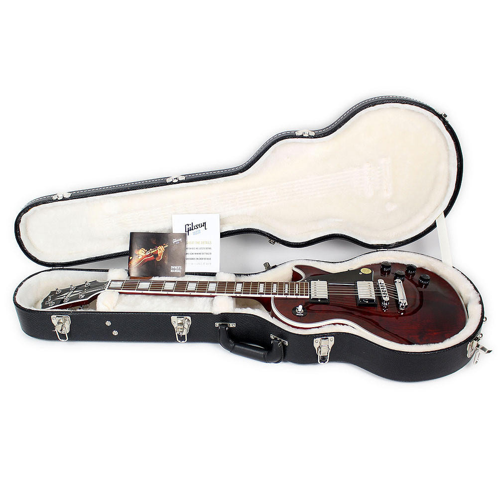 2012 Gibson Les Paul Classic Custom Electric Guitar Wine Red