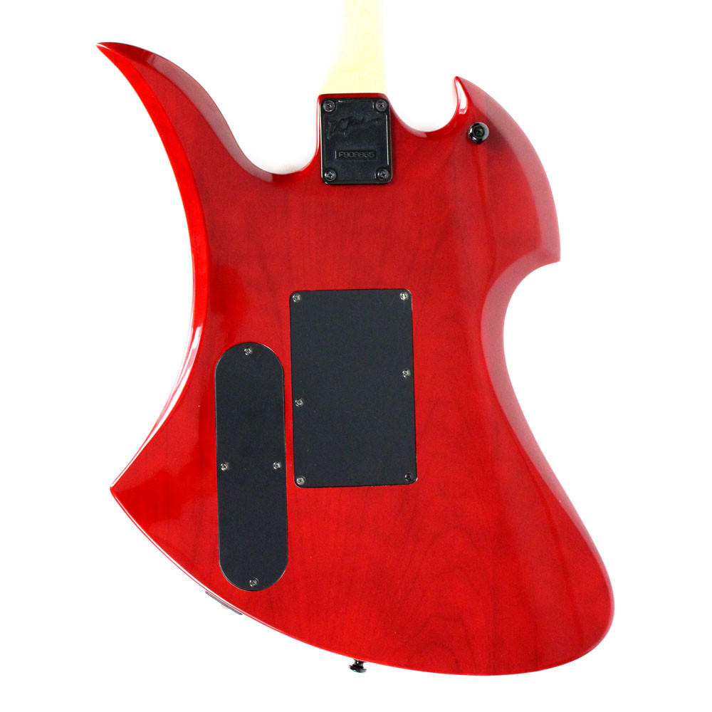 Used B.C. Rich Mockingbird Electric Guitar Translucent Red | Cream