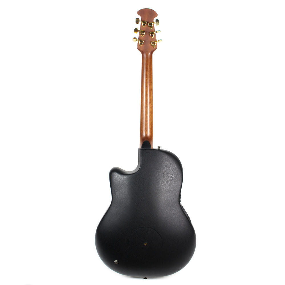 Used Ovation Celebrity CS-257 Acoustic Guitar Flame Maple Green