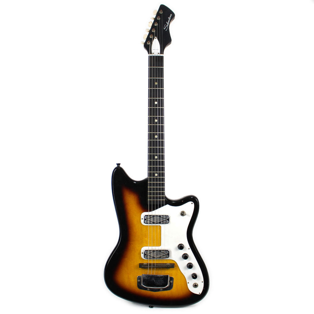 Used 1965 Silvertone 1476L Electric Guitar Sunburst | Cream City Music