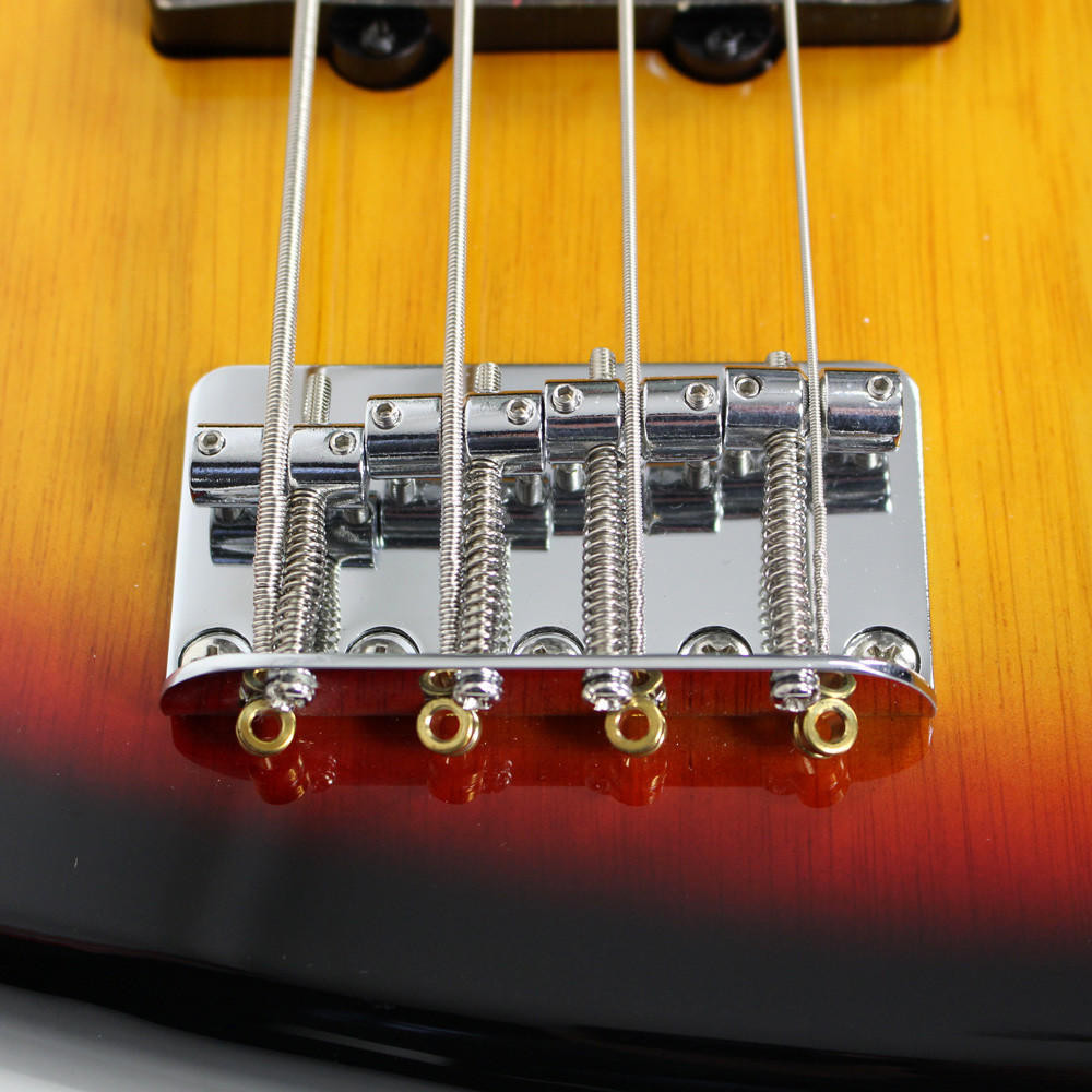 Squier Bullet Jazz Bass in 3-Tone Sunburst | Cream City Music