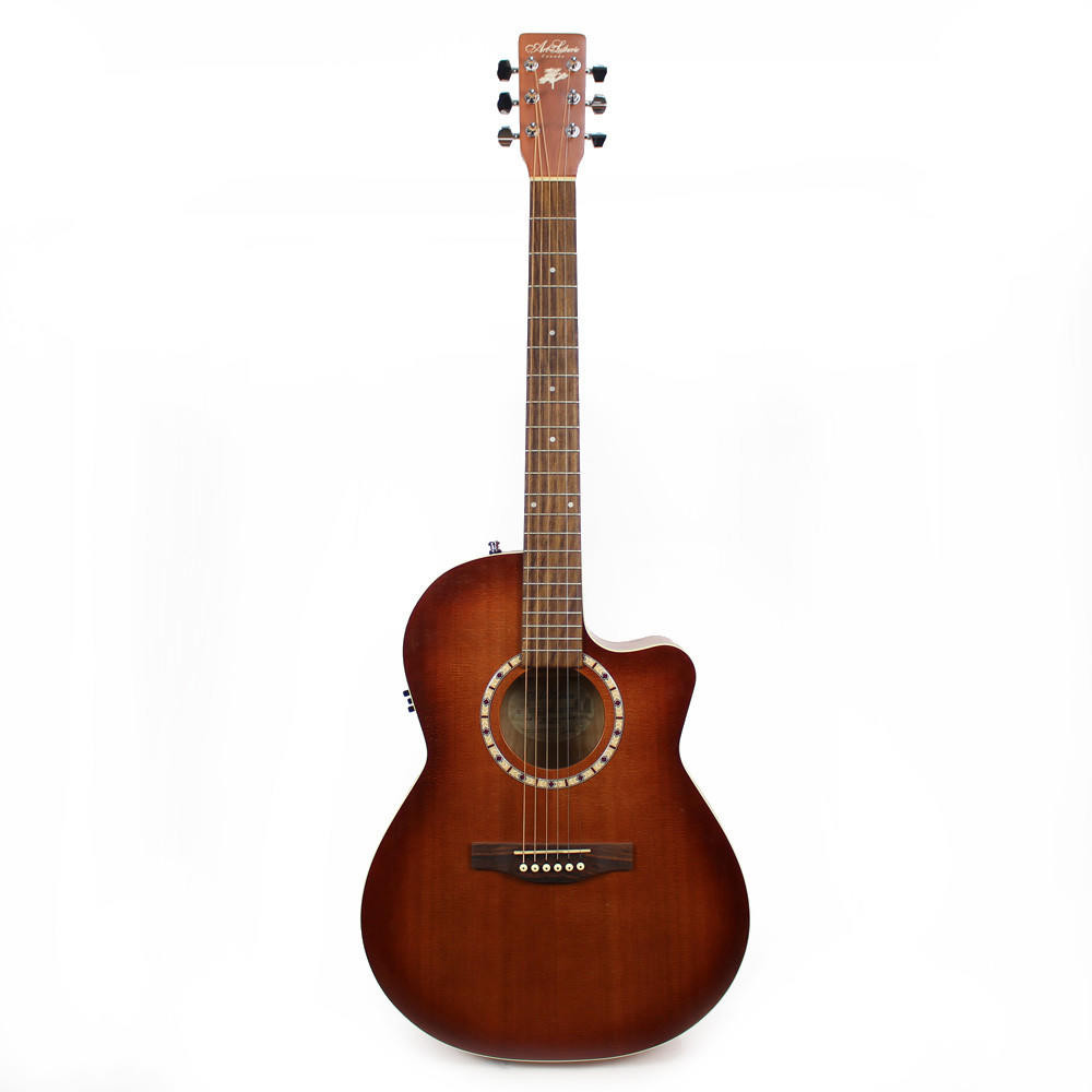Art & Lutherie Cedar Folk CW Acoustic Electric Guitar in Antique