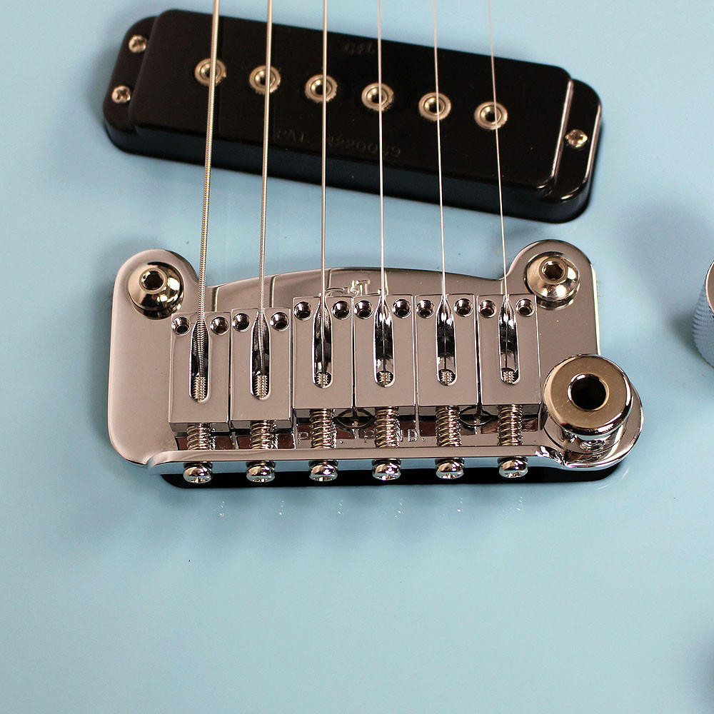 2012 G&L SC-2 Electric Guitar Himalayan Blue Finish | Cream City Music