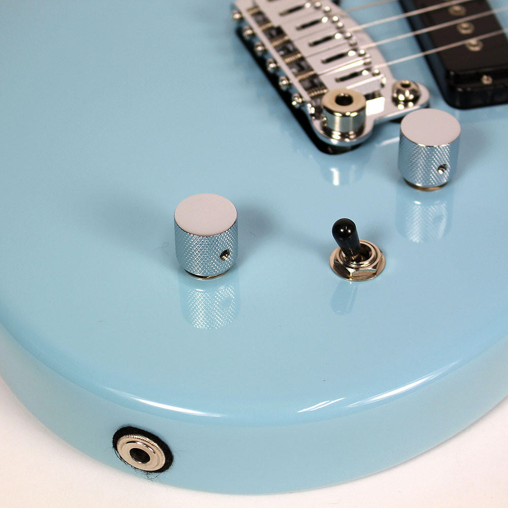 2012 G&L SC-2 Electric Guitar Himalayan Blue Finish | Cream City Music
