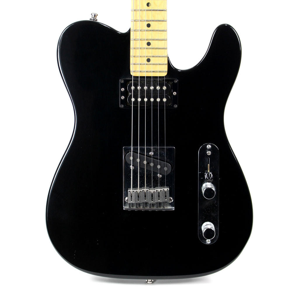2003 Fender American Telecaster HS Electric Guitar Black | Cream