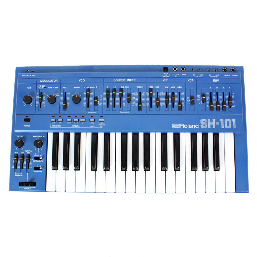 maxxx Roland SH-101 アナログシンセサイザー 37鍵 Roland SH-101 Analog Synthesizer Red | eBay