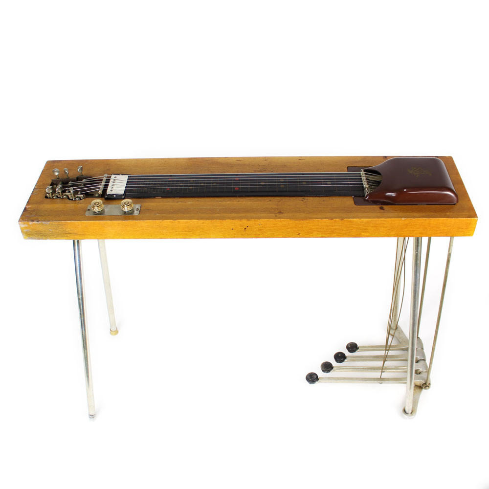 Vintage 1959 Gibson EH-610 Pedal Steel Electric Guitar Natural | Cream City  Music
