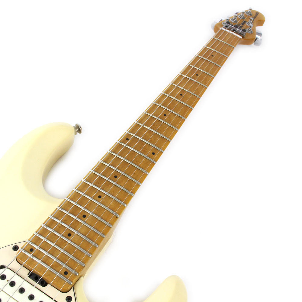1991 Ernie Ball Music Man Silhouette Electric Guitar White | Cream