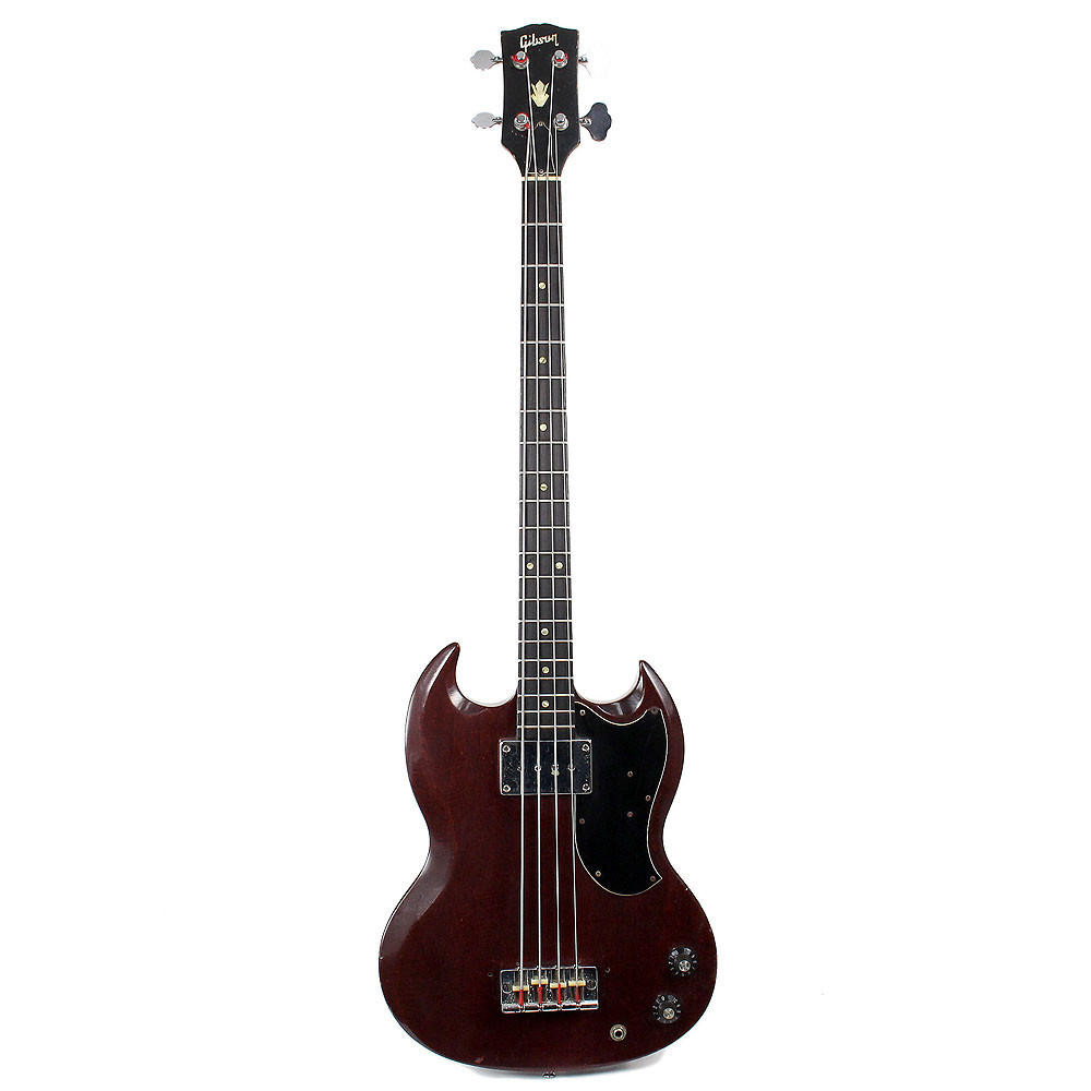 Vintage 1969 Gibson EB-0 Electric Bass Guitar Cherry Finish