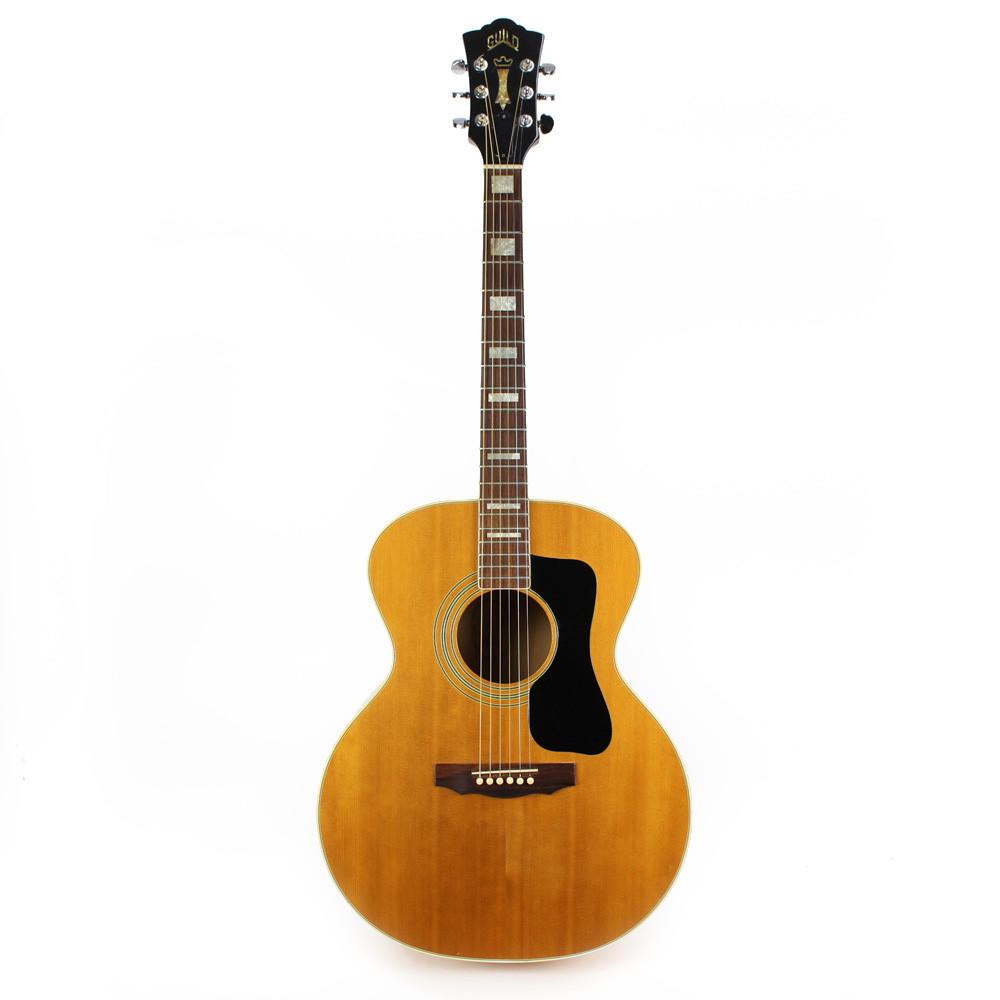 1974 Guild F-40 Jumbo Acoustic Guitar in Blonde | Cream City Music