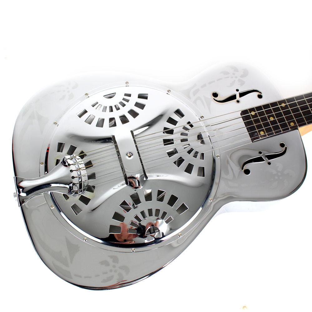 DOBRO model33 1983年製 SQUARENECK リゾネーター 1982 Dobro Model 33H Square Neck Resonator Guitar Chrome | Cream