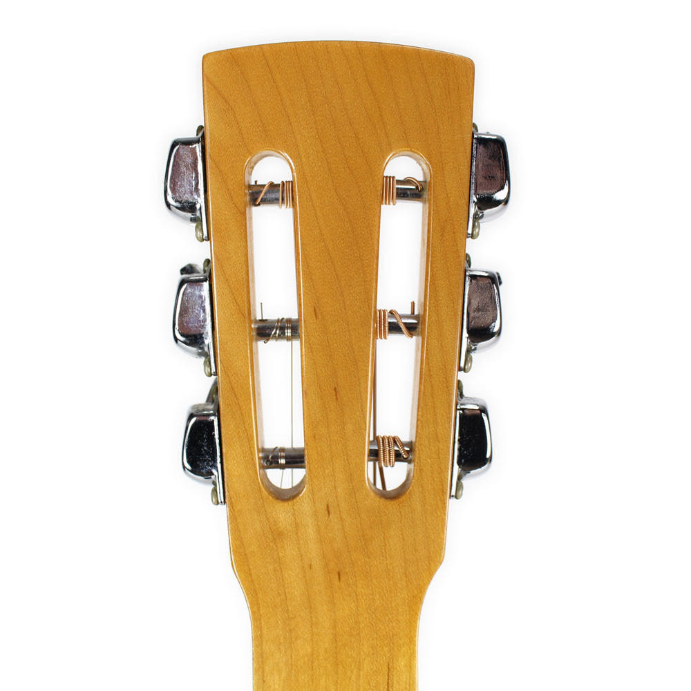 1982 Dobro Model 33H Square Neck Resonator Guitar Chrome | Cream