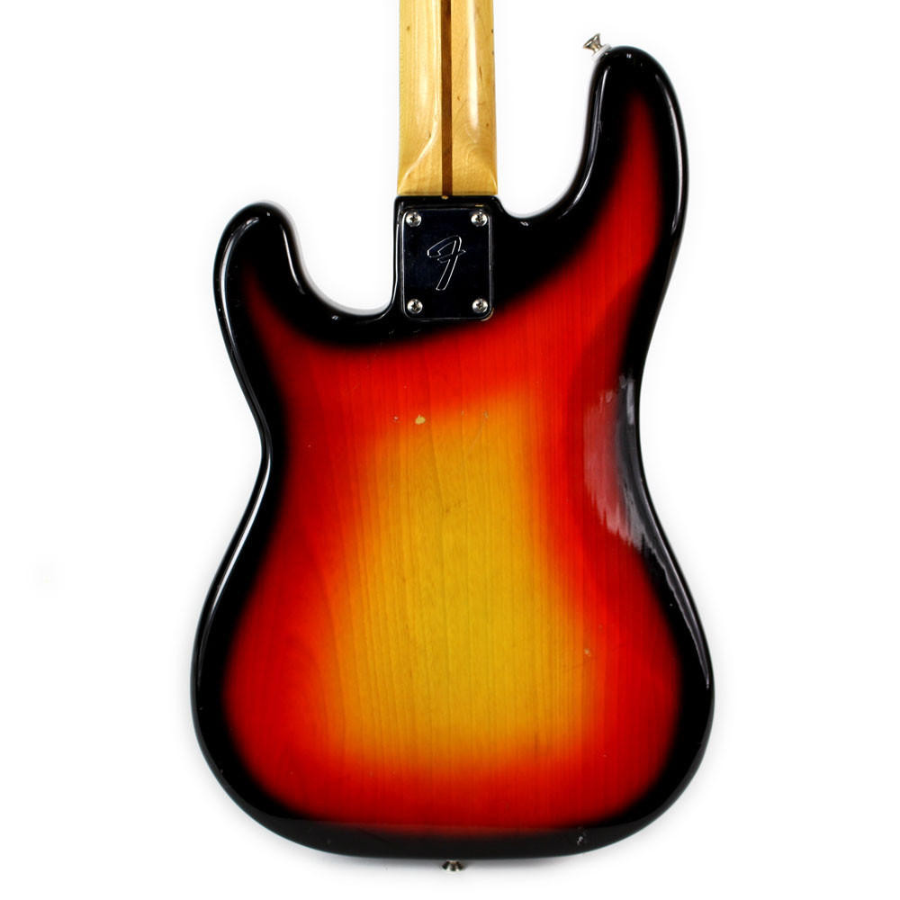 Vintage 1979 Fender Precision Bass Guitar Sunburst | Cream City Music