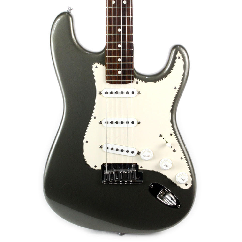 1991 Fender American Standard Stratocaster Electric Guitar Pewter