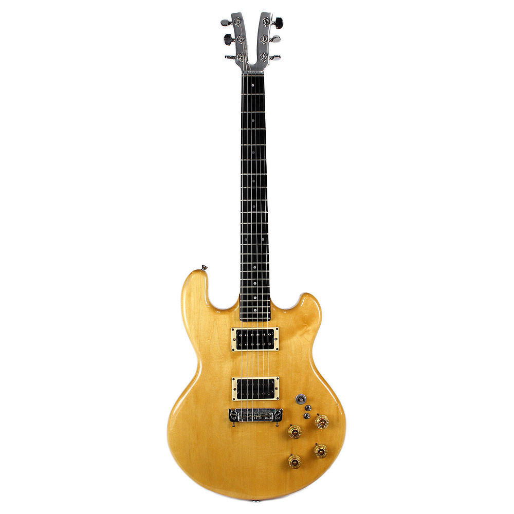 Vintage 1976 Kramer DMZ 2000 Electric Guitar Natural Finish