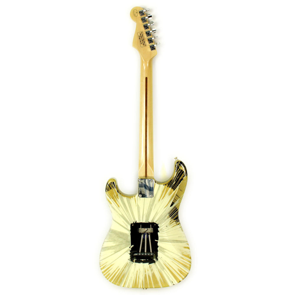 2003 MIM Fender Splattercaster Stratocaster Electric Guitar