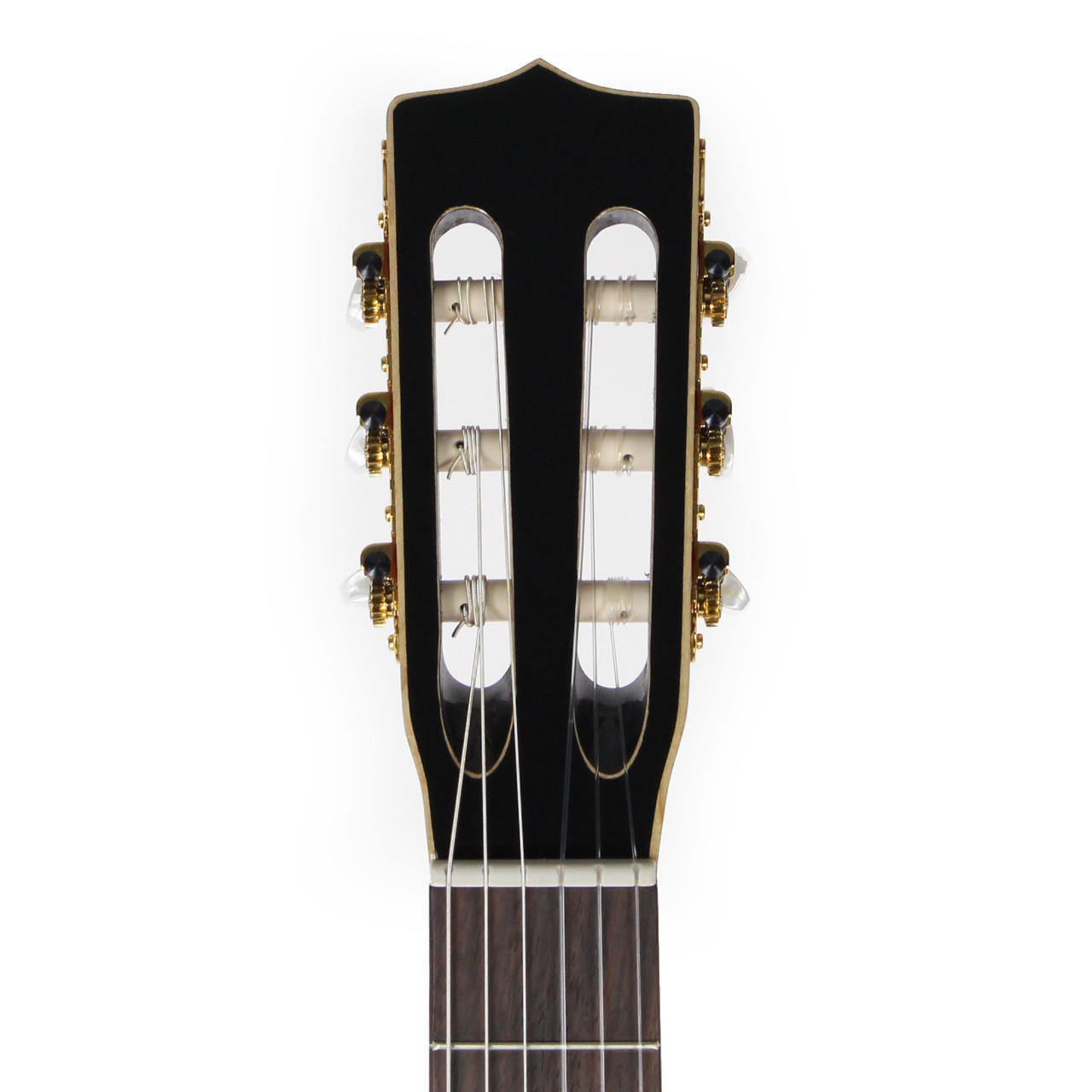 La Patrie Hybrid CW QII Acoustic-Electric Classical Guitar Black B