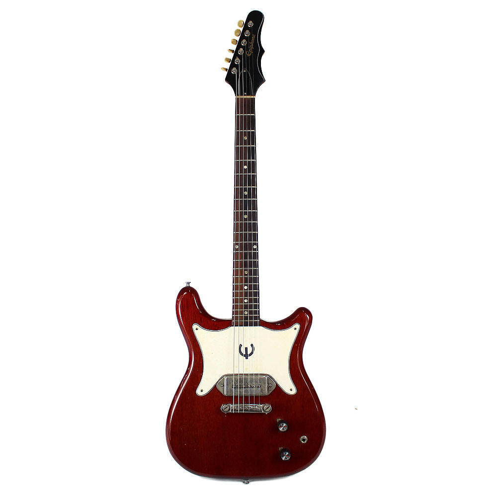 Vintage 1964 Epiphone Coronet Electric Guitar Cherry Finish