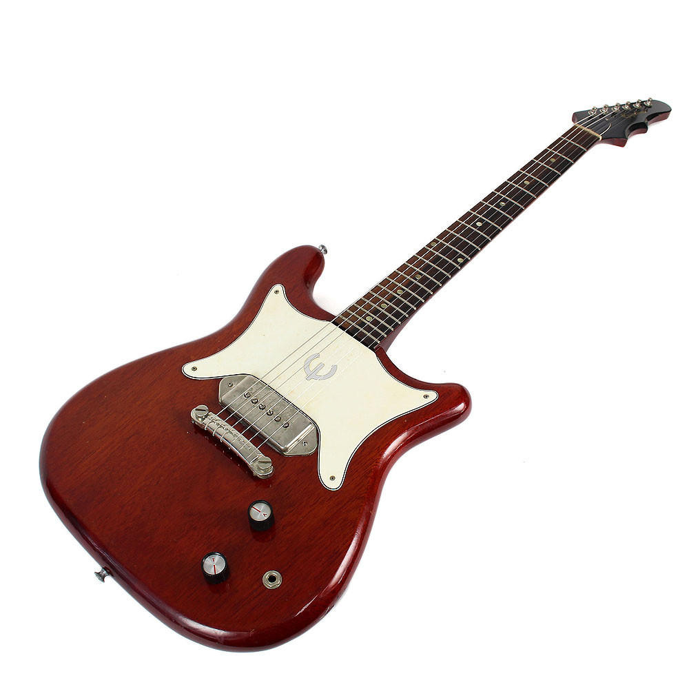 Vintage 1964 Epiphone Coronet Electric Guitar Cherry Finish