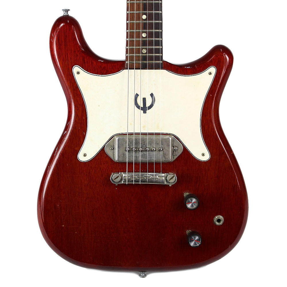 Vintage 1964 Epiphone Coronet Electric Guitar Cherry Finish