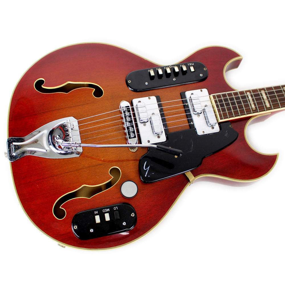 Vintage 1968 Goya Model 109S Rangemaster Hollow Body Electric
