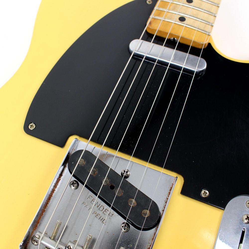 2012 Fender MIM Road Worn 50s Telecaster Electric Guitar Blonde
