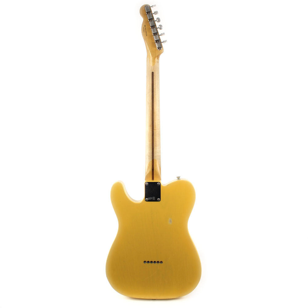 2012 Fender MIM Road Worn 50s Telecaster Electric Guitar Blonde