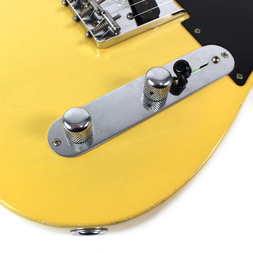 2012 Fender MIM Road Worn 50s Telecaster Electric Guitar Blonde