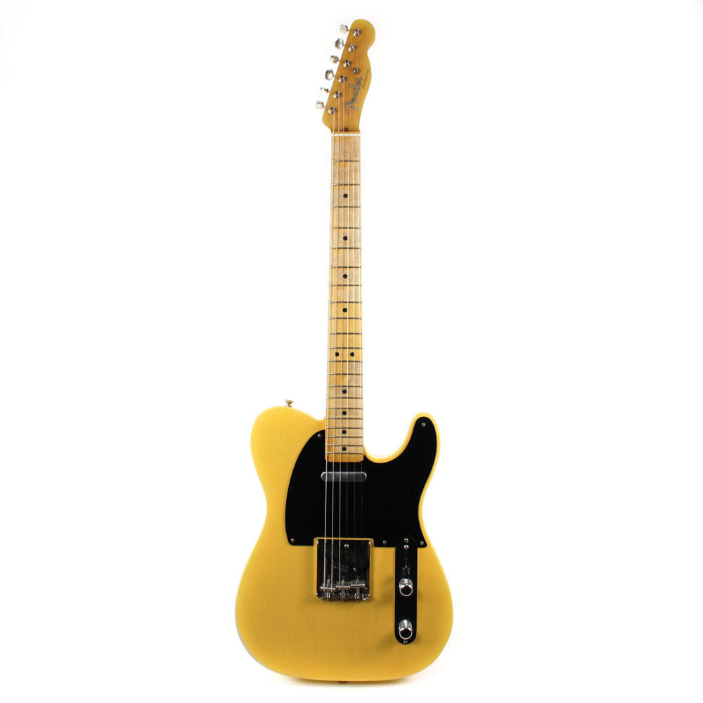 2012 Fender MIM Road Worn 50s Telecaster Electric Guitar Blonde