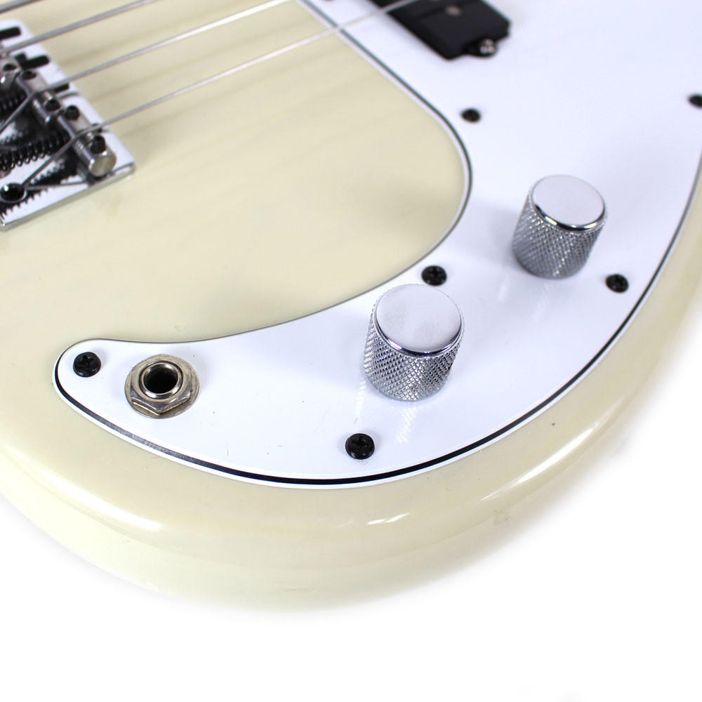 2000 Fender USA American Standard Precision Bass Guitar Blonde