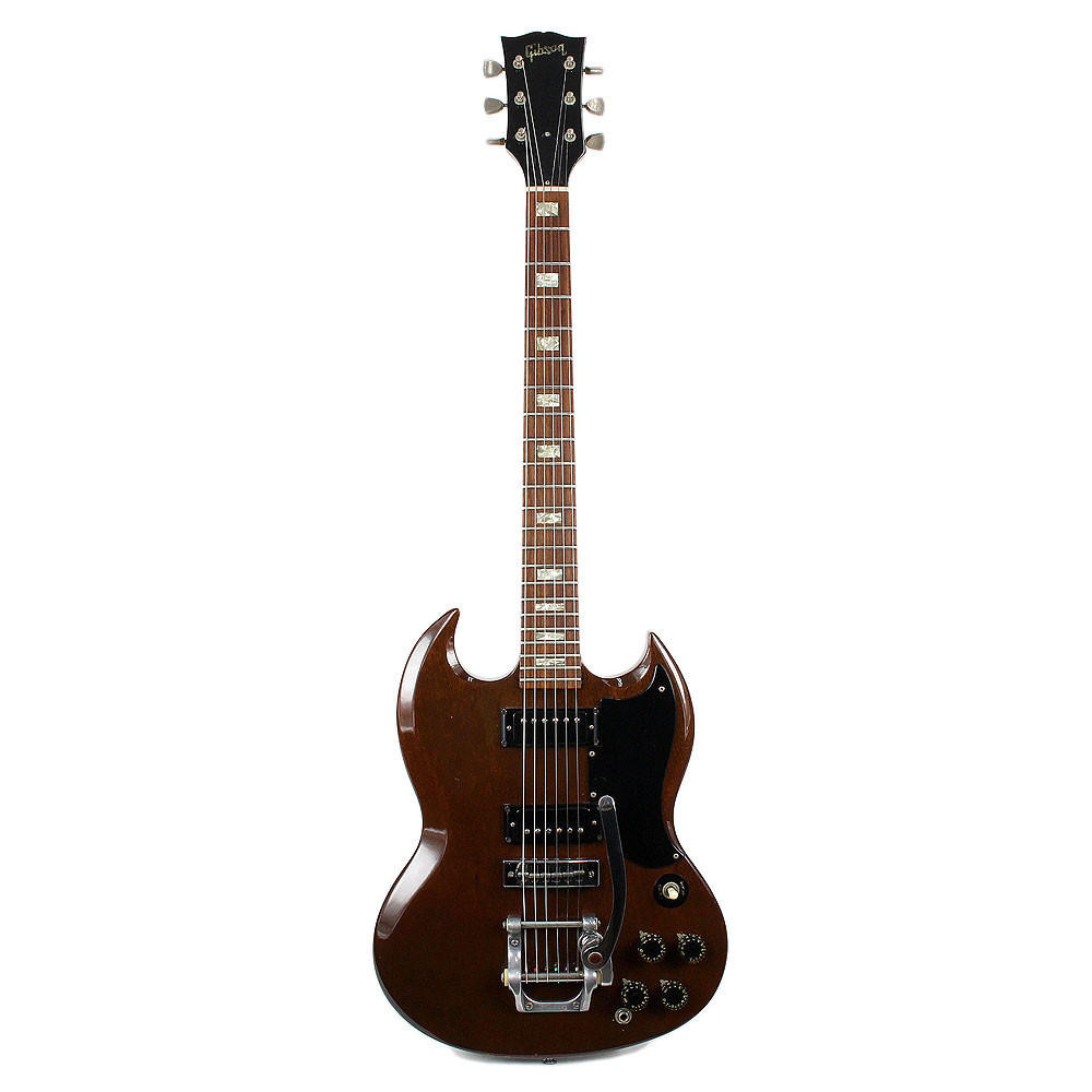 Vintage 1973 Gibson SG Walnut Electric Guitar Natural | Cream City