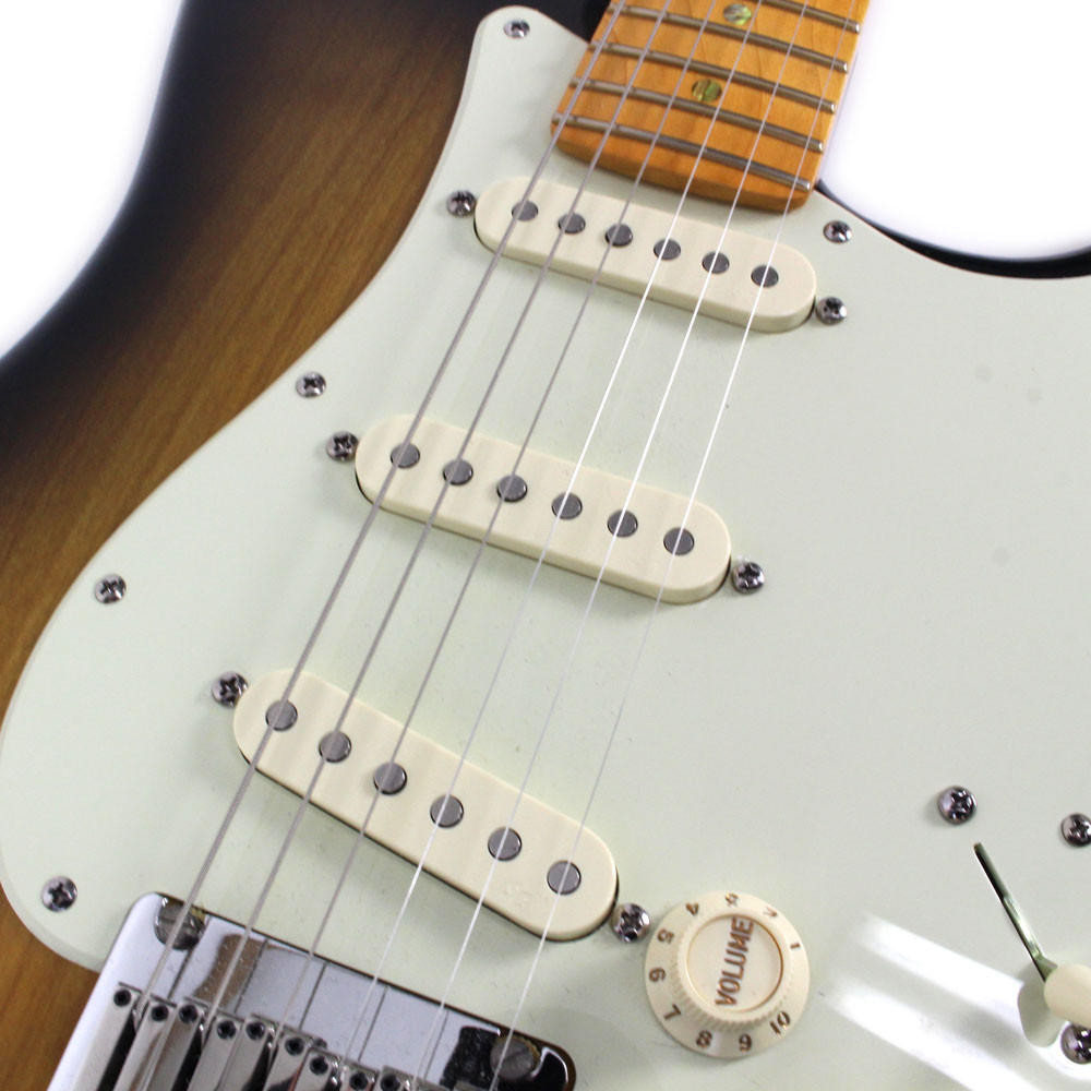 2006 Fender American Deluxe Stratocaster Electric Guitar Two-Tone