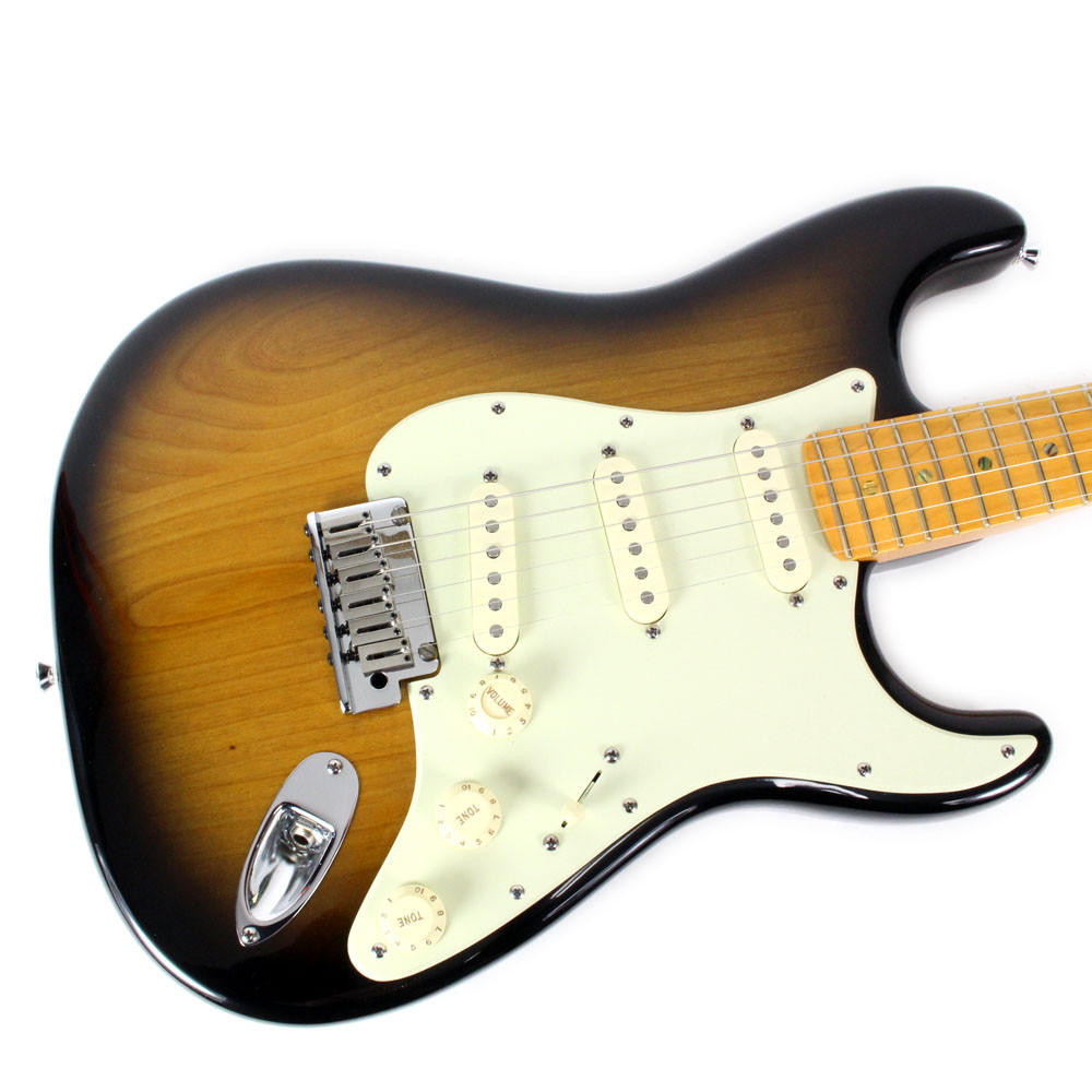 2006 Fender American Deluxe Stratocaster Electric Guitar Two-Tone