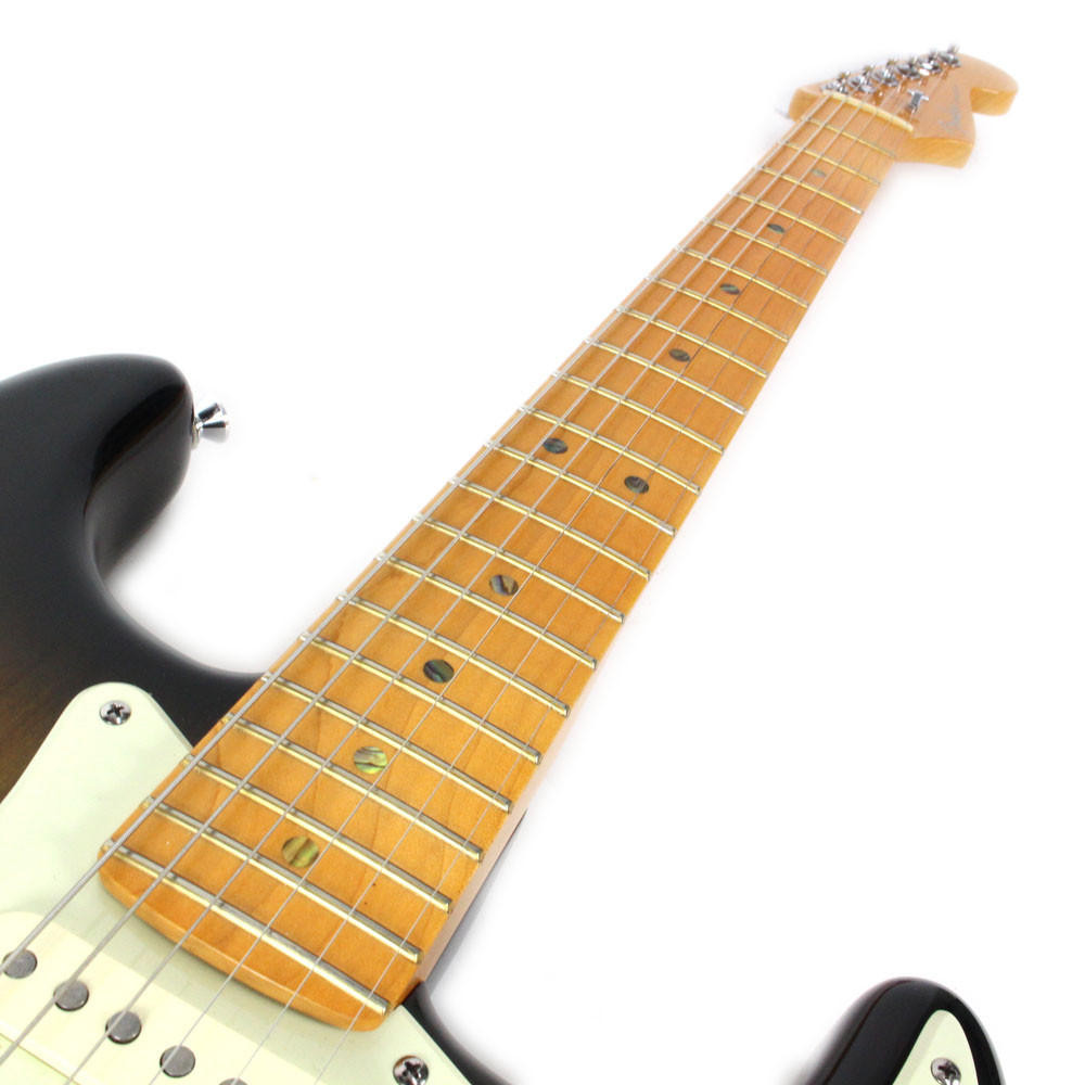 2006 Fender American Deluxe Stratocaster Electric Guitar Two-Tone