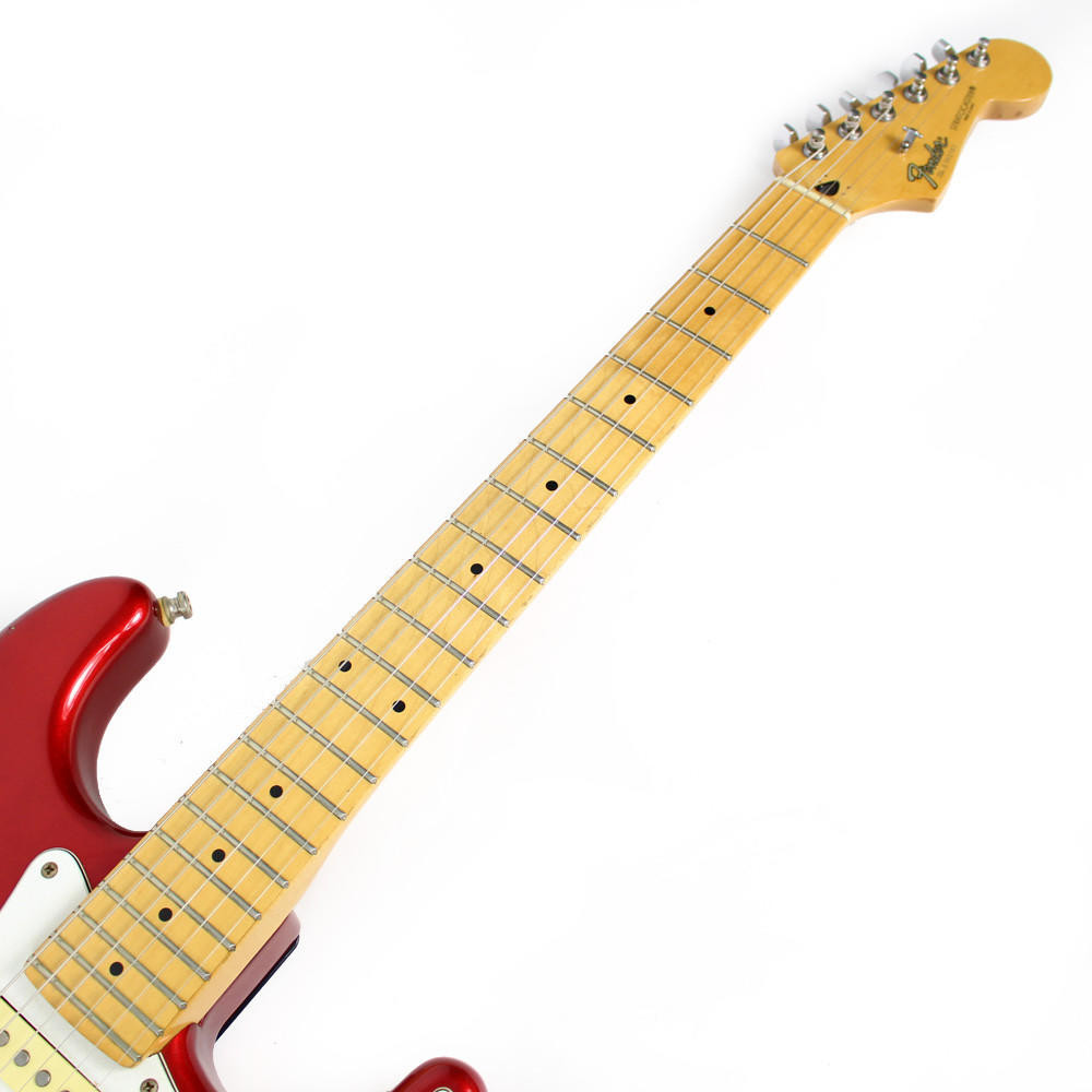 1985 Fender MIJ Stratocaster Electric Guitar in Candy Apple Red